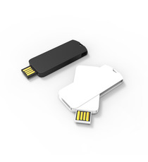 Clé USB express personnalisable quadri Smart Twister Large