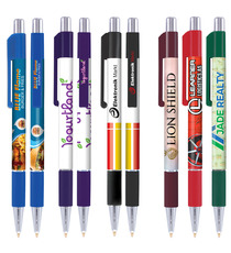 Stylo publicitaire personnalisé quadrichromie express Astaire Chrome