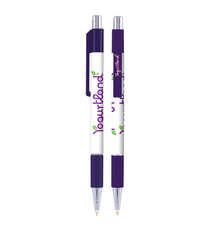 Stylo publicitaire personnalisé quadrichromie express Astaire Chrome