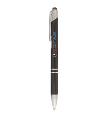 Stylo publicitaire quadrichromie express Hepburn Chrome