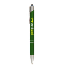 Stylo publicitaire quadrichromie express Hepburn Chrome