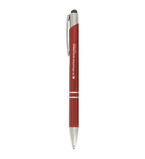 Stylo publicitaire quadrichromie express Hepburn Chrome