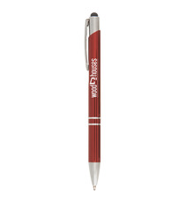 Stylo publicitaire quadrichromie express Hepburn Chrome