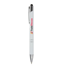 Stylo publicitaire quadrichromie express Hepburn Chrome