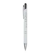 Stylo publicitaire quadrichromie express Hepburn Chrome