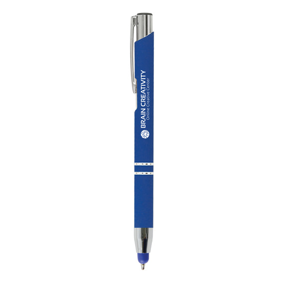 Stylo publicitaire personnalisé quadrichromie express Astaire Chrome