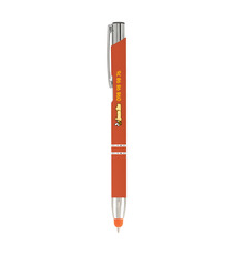 Stylo publicitaire personnalisé quadrichromie express Astaire Chrome