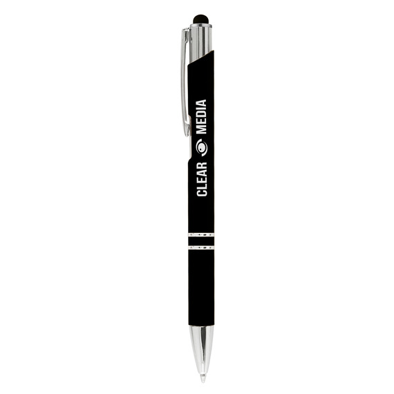 Stylo stylet personnalisé quadrichromie express Crosby soft touch