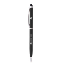 Stylo stylet personnalisé quadrichromie express B-Crosby soft touch