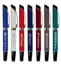 Stylo publicitaire express métal soft touch Crosby Dark