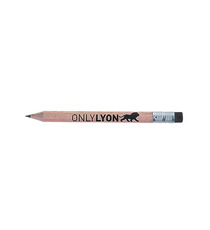 Crayon de papier publicitaire Eco vernis incolore 8.7 cm Bois made in France
