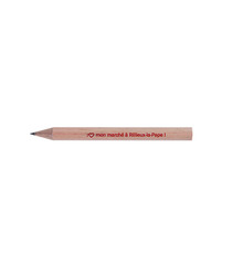 Crayon de papier publicitaire Eco vernis incolore 8.7 cm