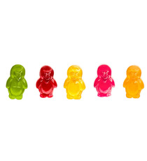 Bonbon personnalisable Haribo Penguins Allégé en sucre