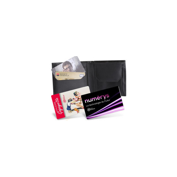 Carte publicitaire personnalisée anti RFID Block RFID