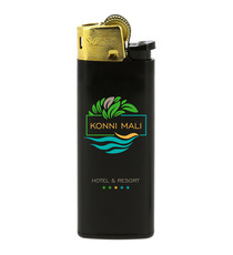 Briquet personnalisé BIC J25 Gold Hood