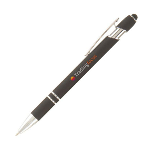 Stylo bille publicitaire Sof-Touch Stylet Prince