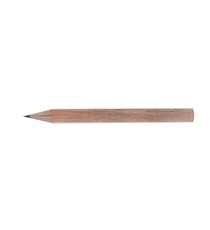 Crayon publicitaire en bois rond sans vernis 8.7 cm