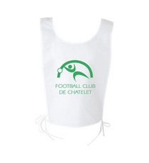 Chasuble de sport personnalisable express adulte quadrichromie