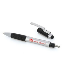 Stylo multifonctions personnalisable décapsuleur stylet tournevis