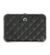 Porte cartes portefeuille RFID personnalisé 10 cartes de crédit OGON Quilted Button Wallet