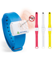 Bracelet anti-moustique publicitaire ultrasons