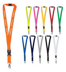 Lanyard tour de cou publicitaire en express