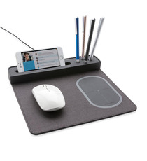 Tapis de souris publicitaire Air avec chargeur à induction 5W