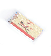 Set de 6 crayons de couleur publicitaire 8.7 cm