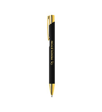 Stylo bille publicitaire express Glodstar® Crosby Soft-Touch doré