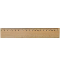 Règle publicitaire en bois 20 cm