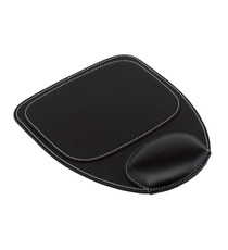 Tapis de souris ergonomique simili cuir personnalisé