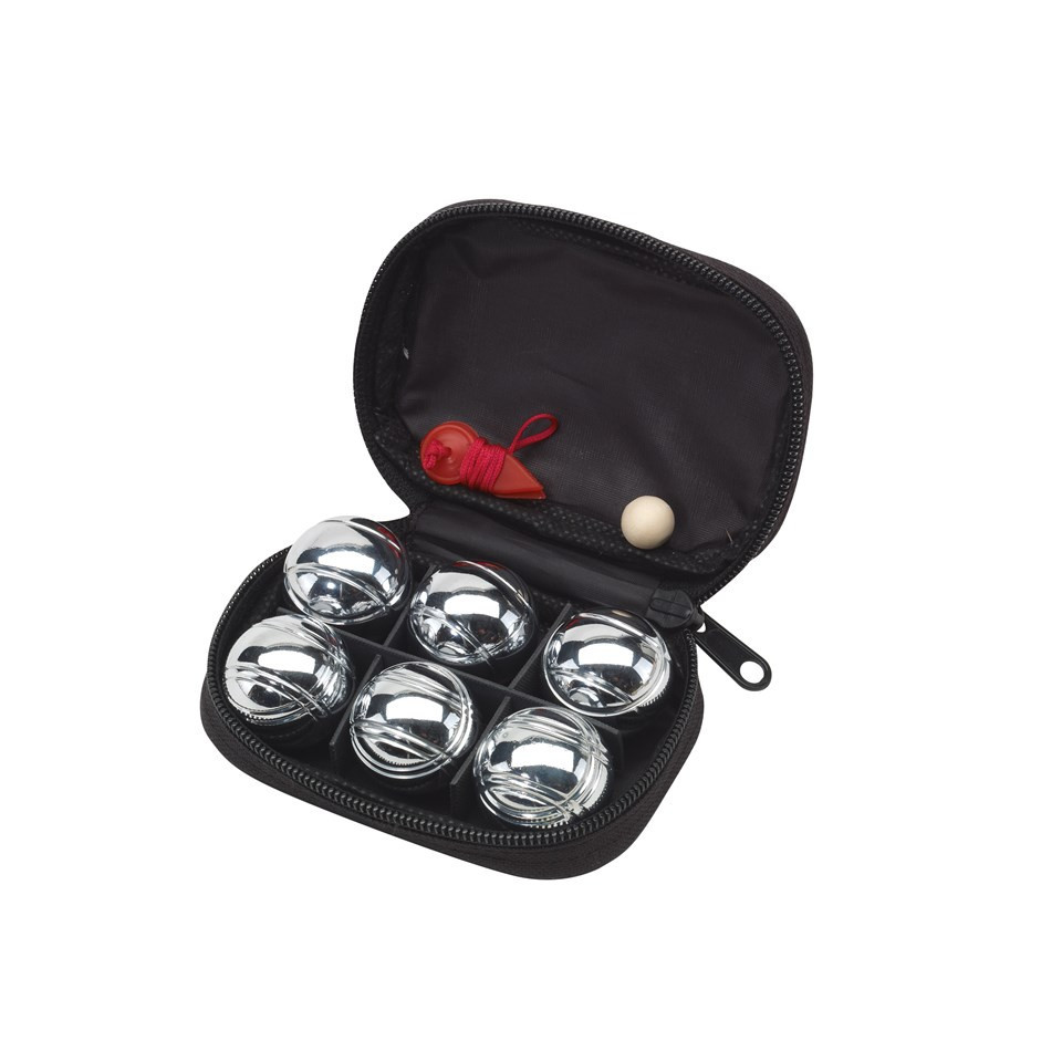 Mini jeu de boules publicitaire avec étui personnalisé