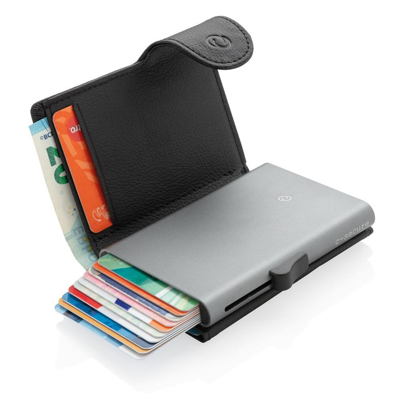 Protection RFID Porte-cartes ÖGON I3C Carbon - Ultra Compact Portefeuille Homme
