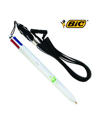 Stylo personnalisable BIC 4 Couleurs avec Lanyard