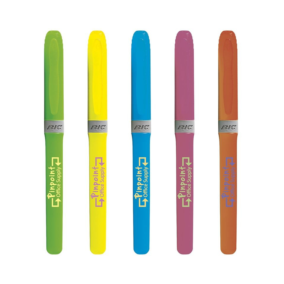 Surligneur personnalisable BIC Brite Liner Grip