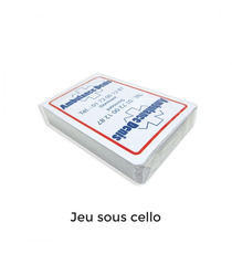 Jeu de Bridge personnalisable 54 cartes