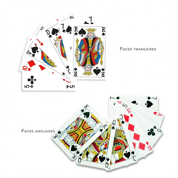 Jeu de Bridge personnalisable 54 cartes