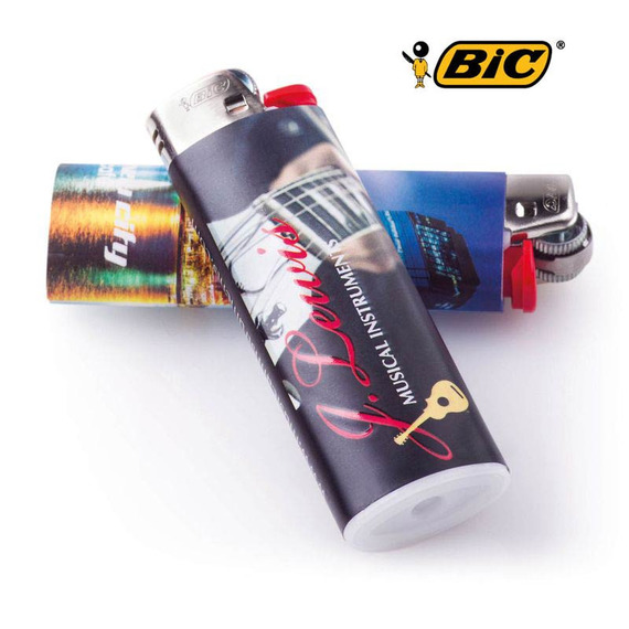 Briquet personnalisé fabriqué en Europe BIC J26 Digital Wrap