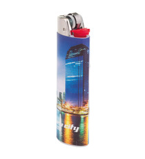 Briquet BIC longue durée, Briquet publicitaire