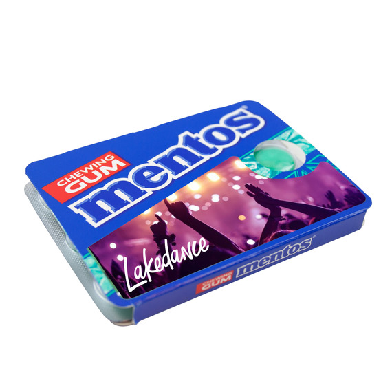 Chewing-gums personnalisés express Mentos