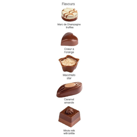 Coffret personnalisable Lindt 16 chocolats - Lavigne Eprint