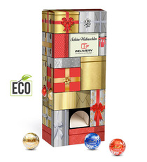 Calendrier de l’Avent publicitaire Distributeur de boules Lindt LINDOR