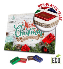 Calendrier de l’Avent écologique publicitaire Naps Eco Lindt