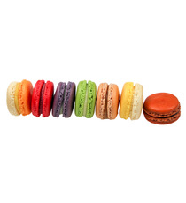 Macarons publicitaires personnalisés boîte de 8