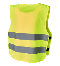 Gilet publicitaire de sécurité velcro pour enfants 43619 ans Odile