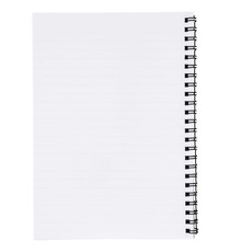 Couverture publicitaire synthétique pour cahier Desk-Mate® A4 Made in Europe
