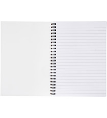 Couverture publicitaire synthétique pour cahier Desk-Mate® A4 Made in Europe