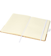 Carnet publicitaire de notes A5 thermo PU en liège Evora Carnet publicitaire de notes A5 thermo PU en liège Evora