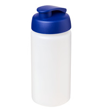 Bouteille publicitaire de sport Baseline® Plus GRIP 500ml à clapet Made in Europe