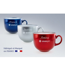 Mug bol personnalisé express Jumbo Luminarc® fabriqué en France